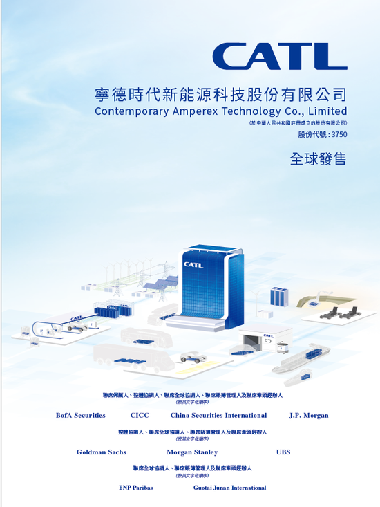 宁德时代，成功在香港上市，H股价格超过A股，市值1.4万亿，今年全球最大IPO！