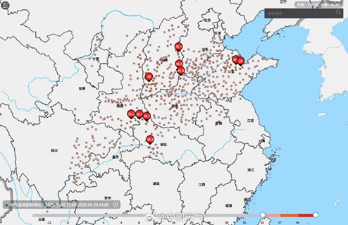 北方多地地表温度超70℃!破同期纪录