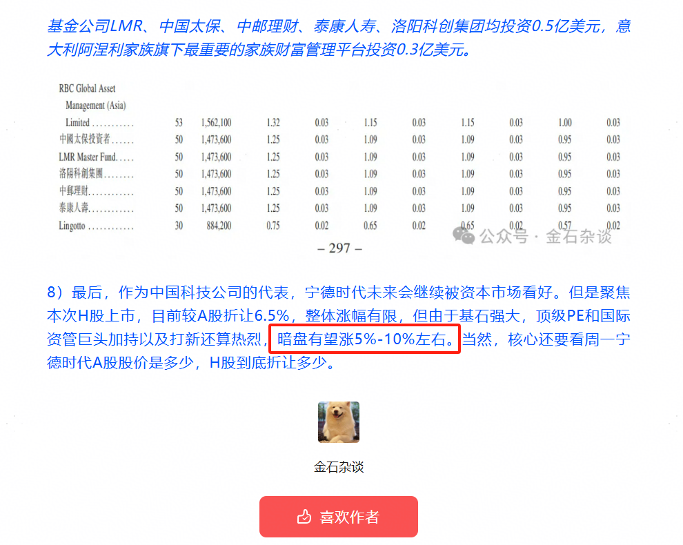 高瓴、博裕、GIC等顶级资本捧场，恒瑞医药折价近30%，能追随“宁王”走势吗？