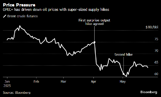 OPEC+将召开会议讨论产油配额 随后就7月是否增产做出决定