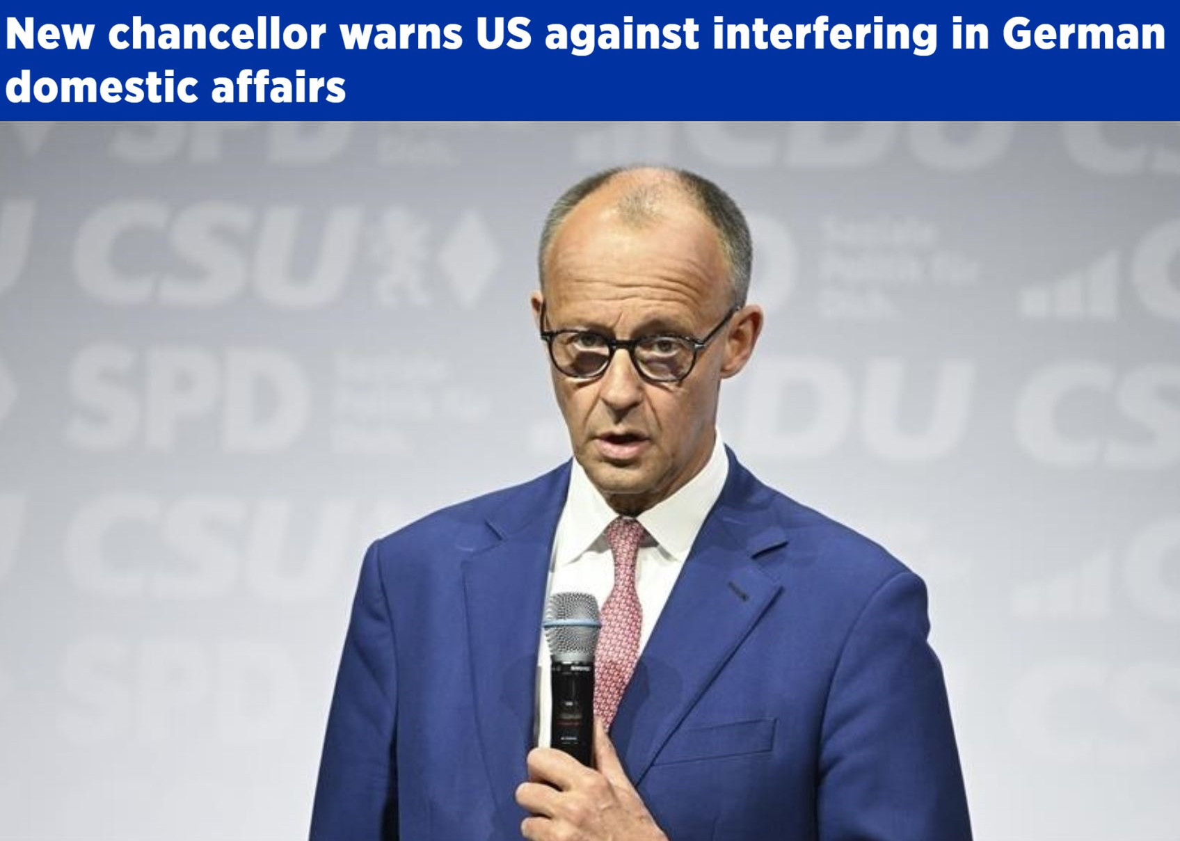 如何捍卫德国利益 默茨访美很“烧脑”