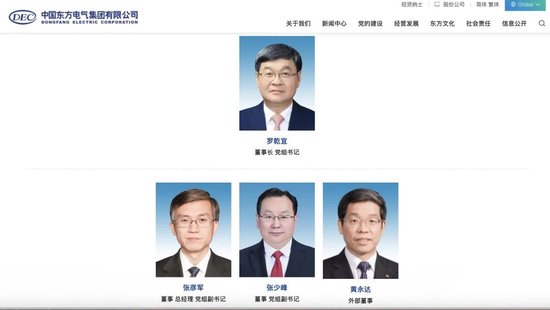 东方电气集团董事长，悄然换人！