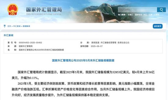 央行公布最新官方储备资产数据!“囤”黄金仍是大方向
