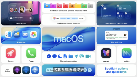 macOS 26 Tahoe支持短语快速启动功能，苹果高管形容“强的逆天”
