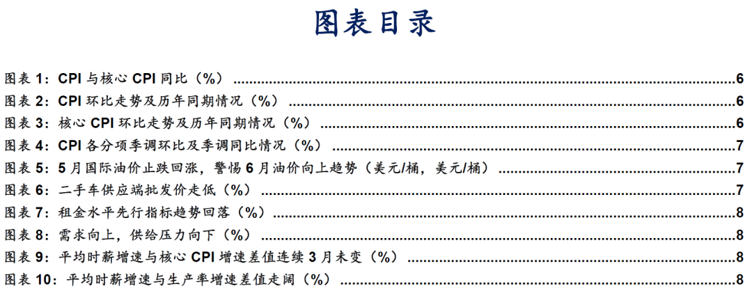 高关税不等于高通胀——5月美国通胀数据点评