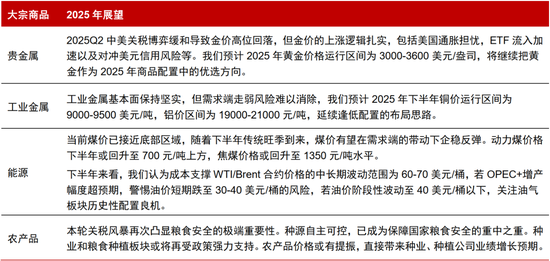 中信证券研究:2025下半年投资全景图