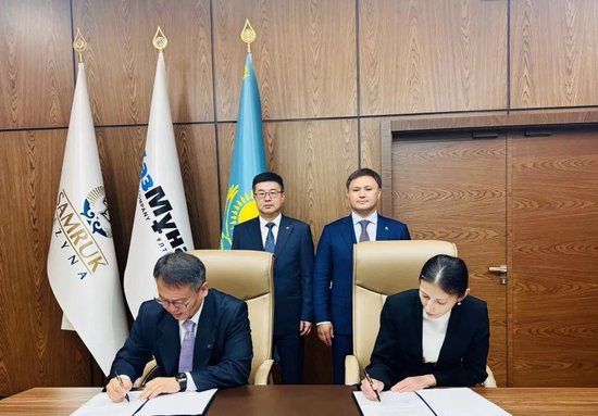 中国进出口银行董事长陈怀宇在哈萨克斯坦开展工作调研