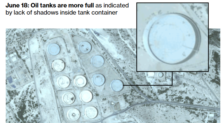伊朗石油大撤退：卫星图像揭示德黑兰的