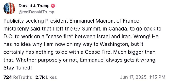 一周外盘头条|特朗普会军事打击伊朗吗? 美联储再次按兵不动 霍尔木兹海峡如何影响全球? 稳定币市值创新高