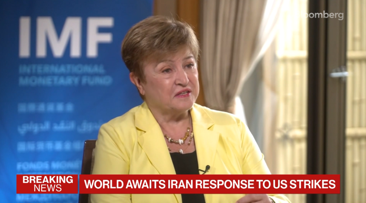美媒:IMF总裁警告,美国打击伊朗可能在能源领域以外带来更广泛影响