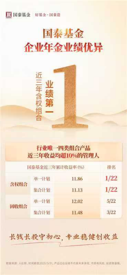 长钱长投守初心，国泰基金为年金投资筑牢 “稳航基石”