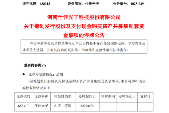 突然停牌！百亿A股大动作！