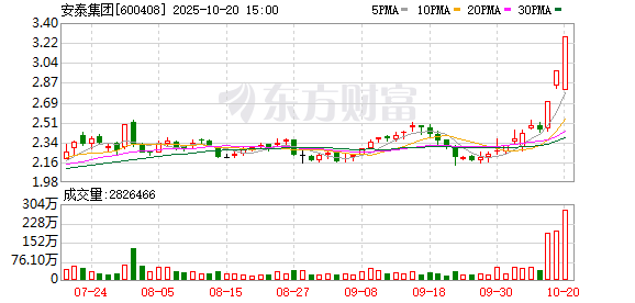 安泰集团：累计对外担保数量