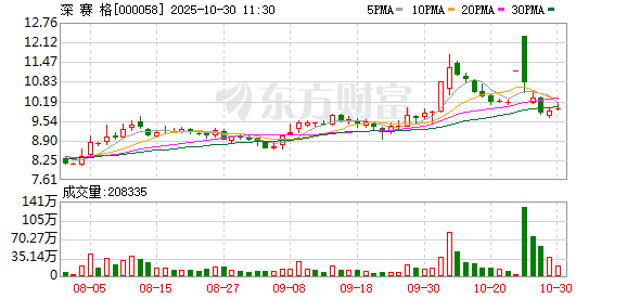 深赛格第三季度归母净利润扭亏为盈达4554万元