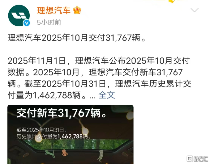 零跑首破7万,极氪冲上6万,新势力10月销量集体“狂飙”!