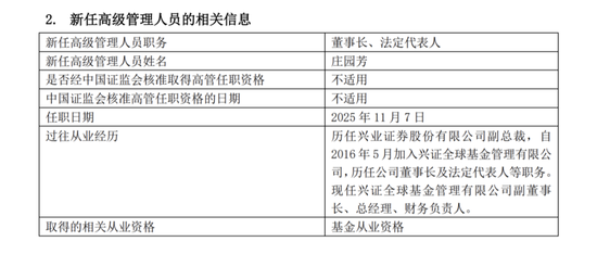 7000亿公募，迎来重大高管变更！