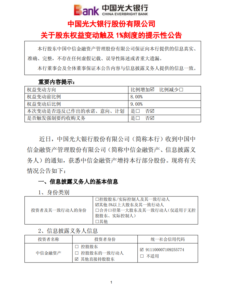 股东高管加速“抢筹” 11月七家银行获增持