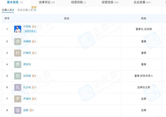宗馥莉卸任，“嫡系”老将许思敏出任娃哈哈董事长