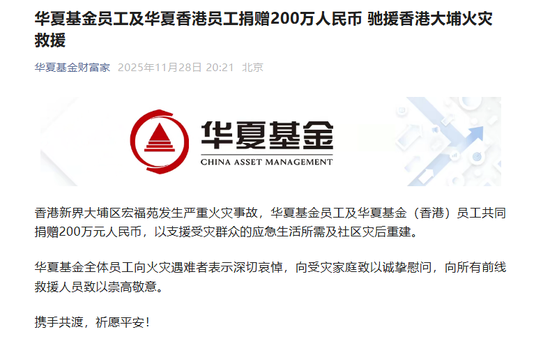 易方达、华夏、南方、嘉实、高瓴、红杉等，火速驰援！