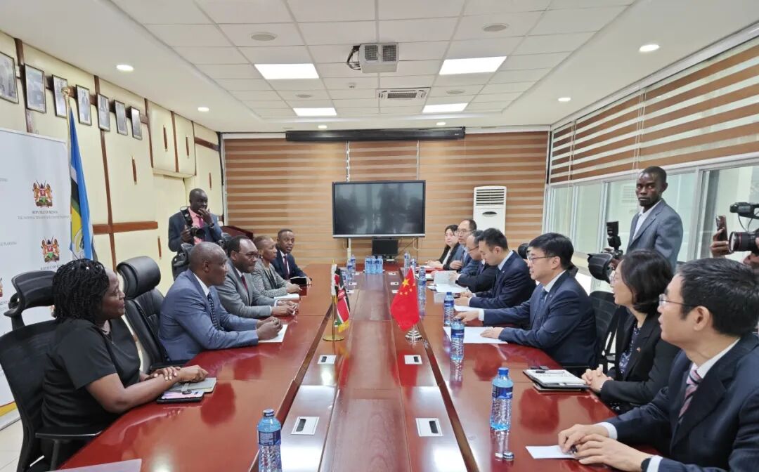 中国进出口银行董事长陈怀宇在肯尼亚开展工作调研