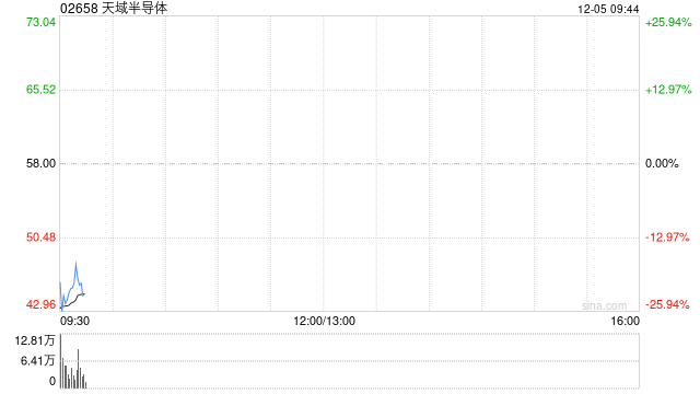 天域半导体首日破发跌逾三成 每手亏损达1000港元